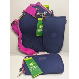 Posh Pickler Crossbody Paddle Cover + Drawstring Pouch & Zipper Pouch